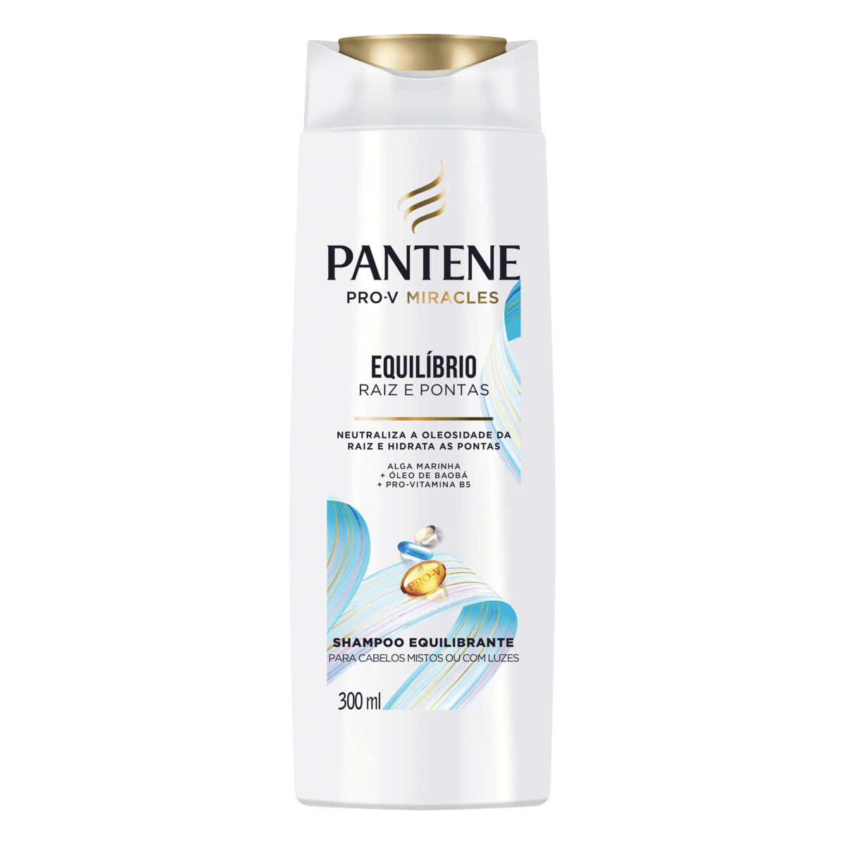 Shampoo Pantene Equilíbrio Raiz e Pontas 300ml